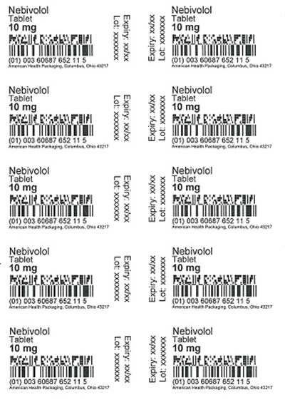 10 mg Blister.jpg 10 mg Nebivolol Tablet Blister - 10 mg Blister